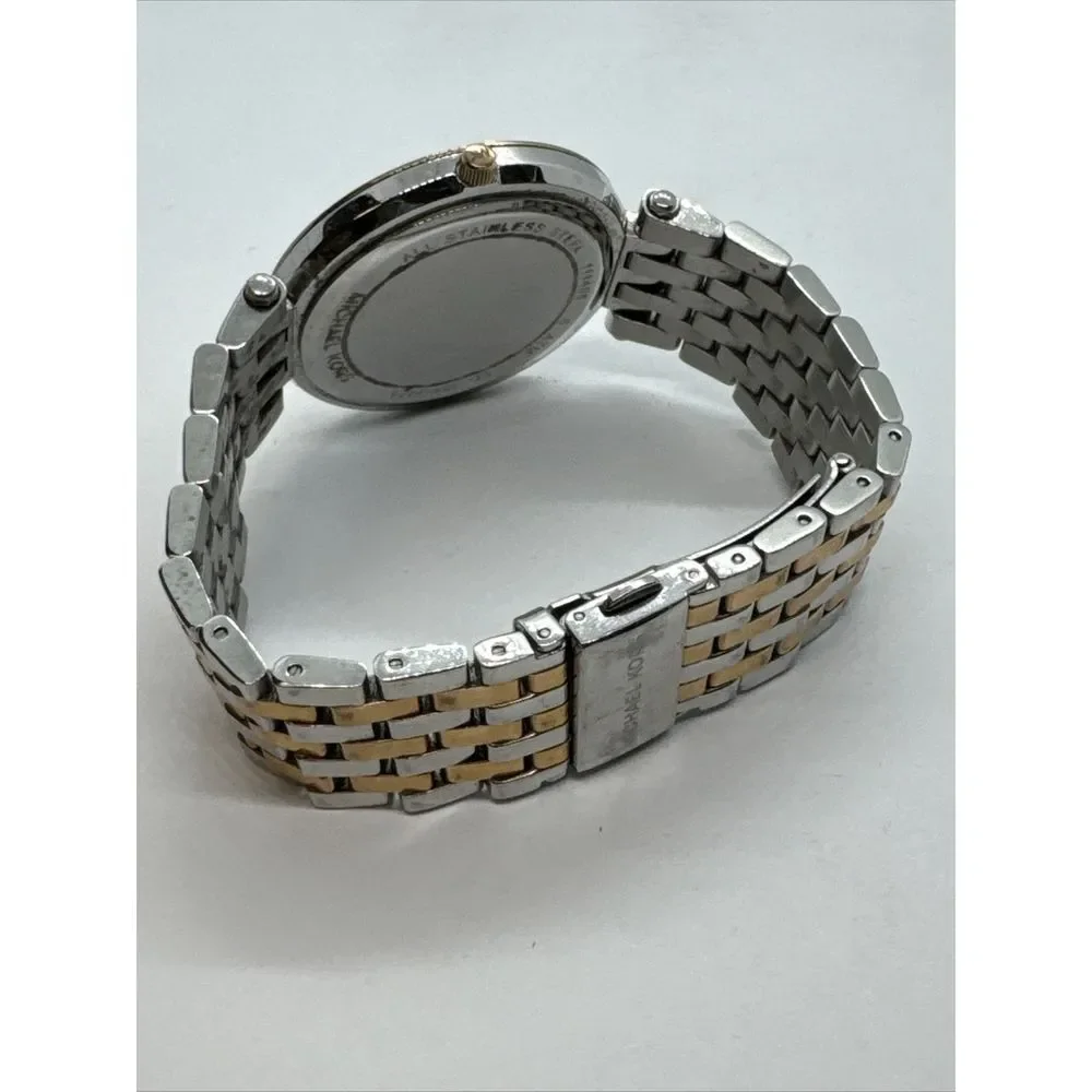 Michael Kors Darci MK3321 Women's Two-Tone Analog Dial Quartz Wrist Watch JNA412